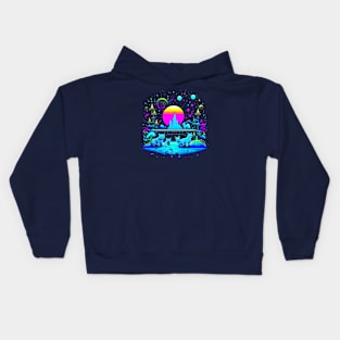 Cats And Kittens Planet Kids Hoodie